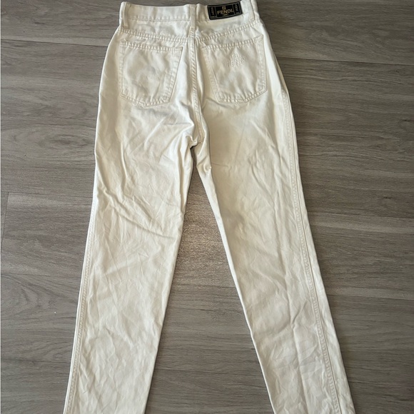 Fendi Cream Jeans - Picture 6 of 7